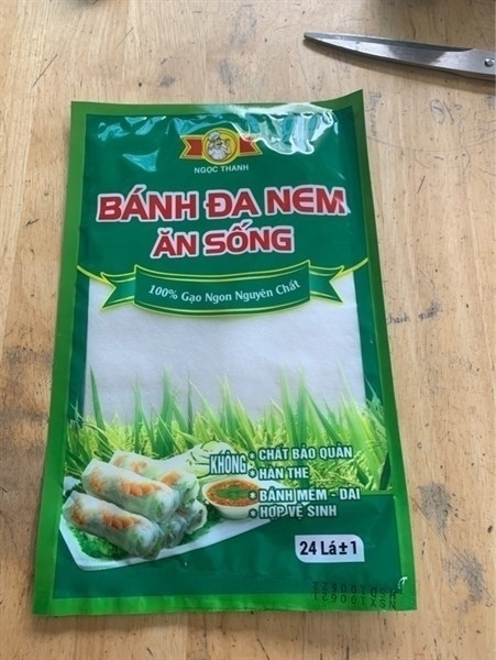 Bánh đa nem ăn sống Ngọc Thanh 24 lá