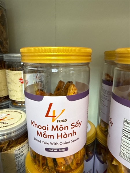 Khoai Môn Sấy Mắm Hành