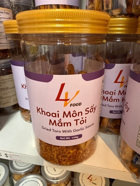 Khoai Môn Sấy Mắm Tỏi