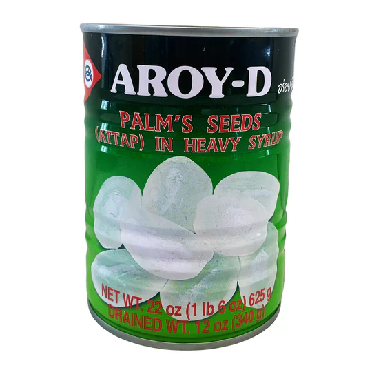 Attap Seed Syrup (Aroy-D) 22oz