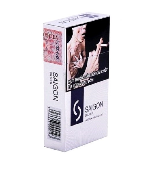 Thuốc lá Sài Gòn Silver Bạc