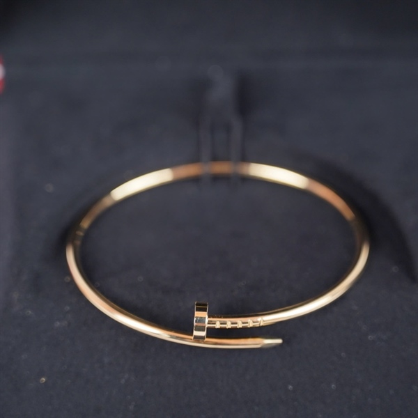 Vòng tay Cartier đinh vàng (593CTK)(sz16) KG+