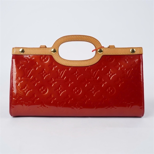 Túi LV Handle hoa đỏ (SR1131) kèm tag xanh sz32 (A-T)