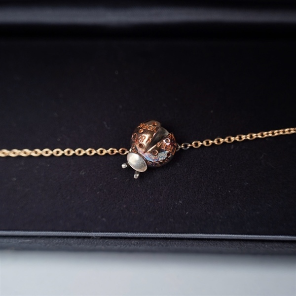 Dây chuyền Tiffany&Co mặt con bọ KG+