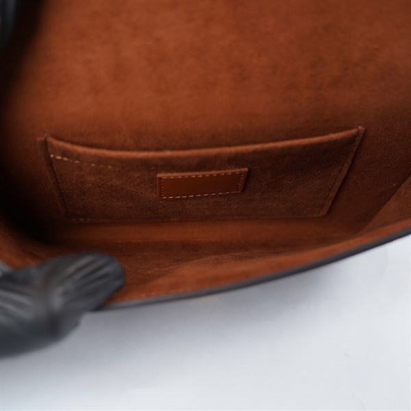 Túi LV Padlock kẹp nách hoa nâu sz17 (A-T) KG+