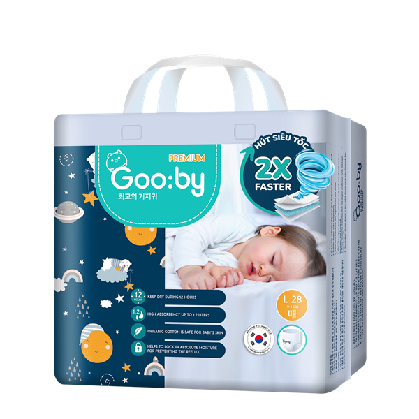 Bỉm quần Gooby đêm L30