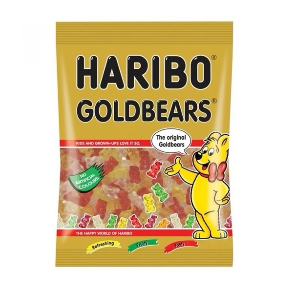 Kẹo đẻo Haribo goldbears 80g