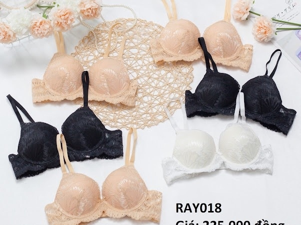 Áo ngực nữ RELAX mút mỏng ren RAY018