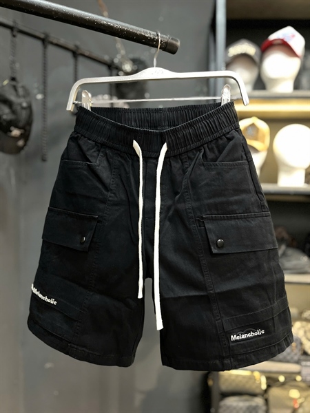 Sort Kaki QC-23180 đen túi hộp trơn