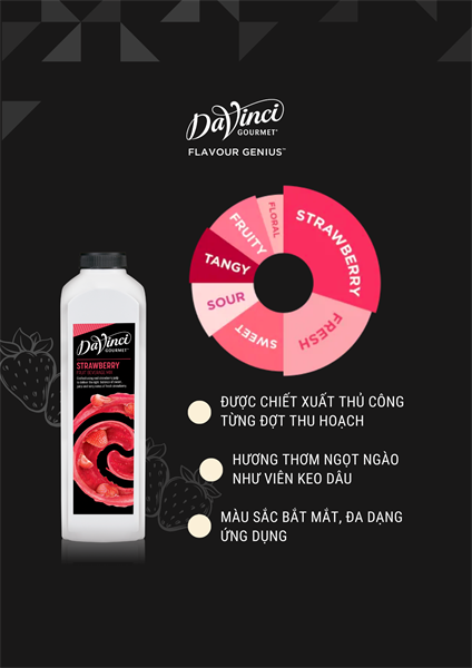 Fruitmix Davinci Dâu Tây