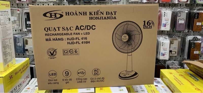 Quạt tích điện HJD-FL 416 HONJANDA