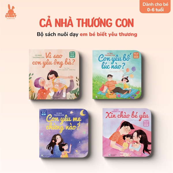 Combo 4q Cả nhà thương con