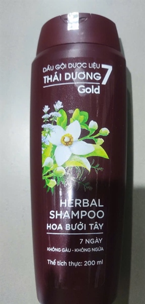 Dầu gội dược liệu TD7 Gold hoa bưởi tây 200ml - Thái Dương 2