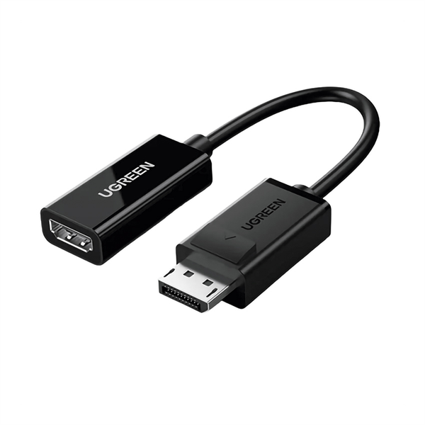 Dây chuyển đổi có chipset Displayport sang HDMI hỗ trợ 4K*2K dài 25cm Ugreen ( 70694)