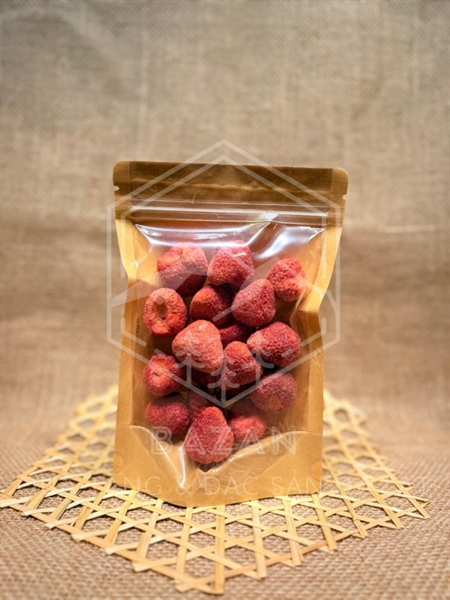 Dâu Tây Sấy Giòn 90gr