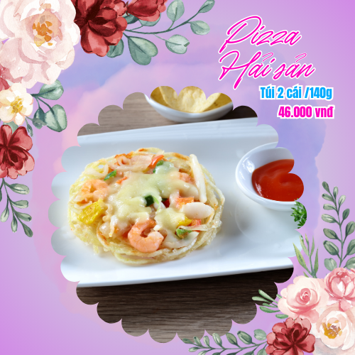 Pizza Khoai Tây Hải Sản 140g/2 cái