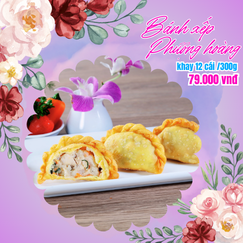 Bánh Xếp Phượng Hoàng Nhân Thịt 300g