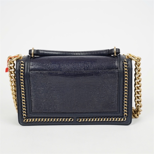 Túi Chanel Boy xanh đậm (26571329) sz25+