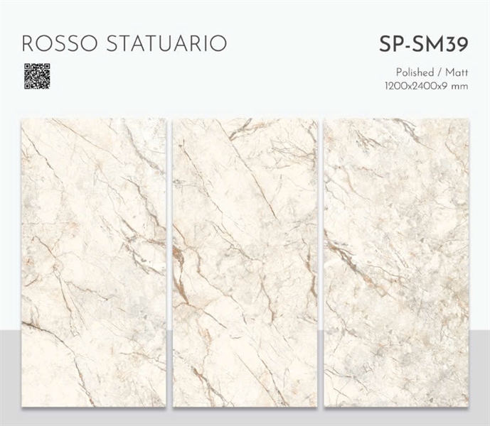 1200*2400-SM39-Đá men matt diamond granite 9mm-1v/t