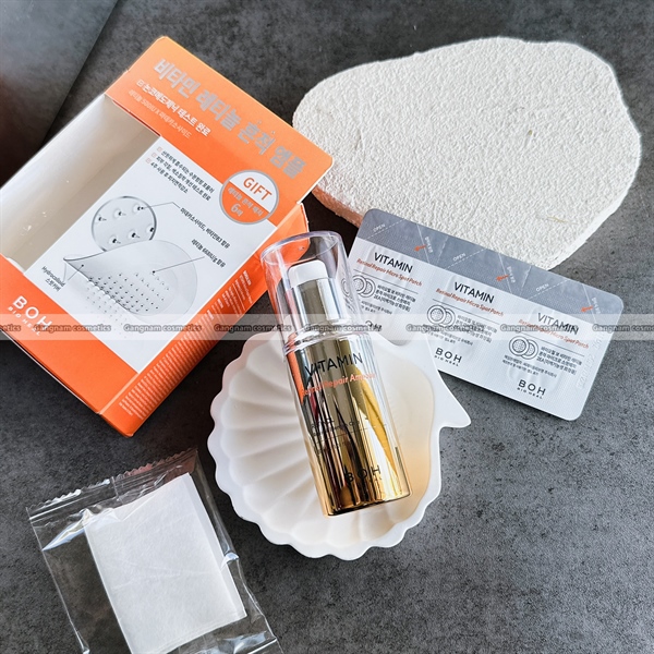 Tinh chất BOH Vitamin Retinol Repair Ampoule 30ml+ Retinol Repair Micro Spot Patch 6m