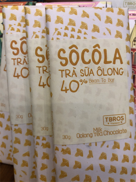 TBros Socola vị TRà sữa Olong 40% 30g ウーロンミルクティー風味