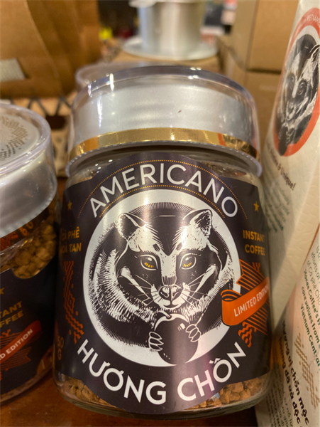 Ban Me Cà phê xay Hương chồn ウィーゼル コーヒー