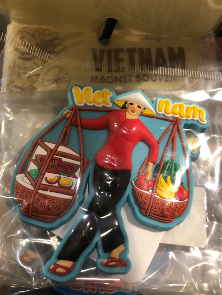 Nam châm dẻo Gánh bún riêu