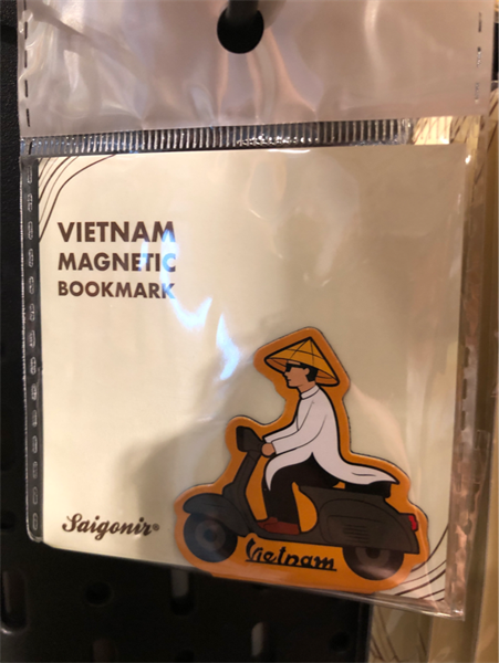 Bookmark Nam châm giấy Nam áo dài