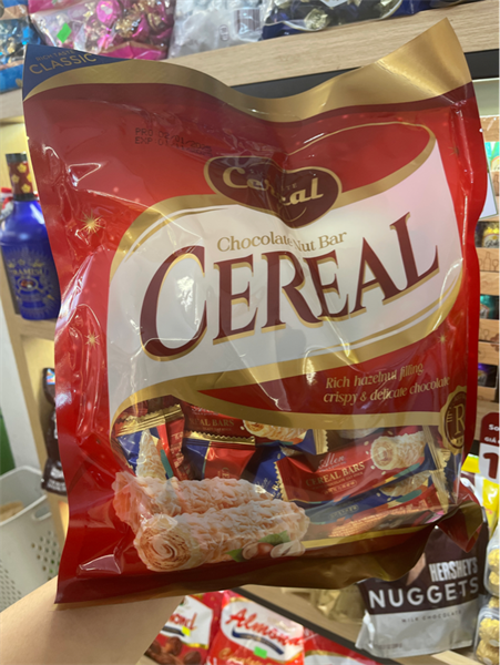 Bánh Yến Mạch Bọc Socola Đen Cereal 300g
