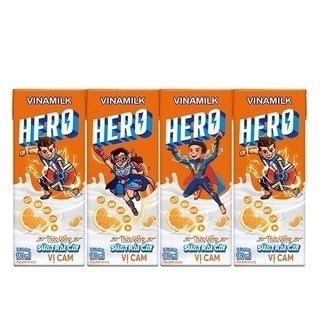 Sữa trái cây Vinamilk Hero 180ml vị cam-LÔC 4H _thùng12_300k