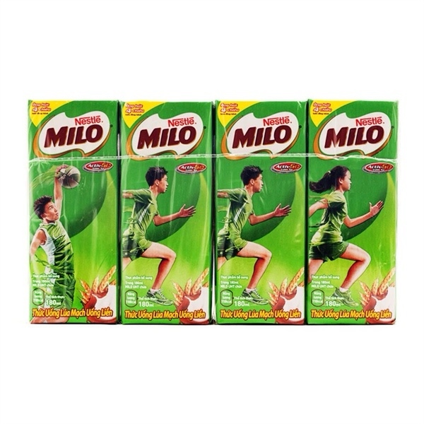 Sữa Milo 180ml _ Lốc 4H _Thùng12 _322k