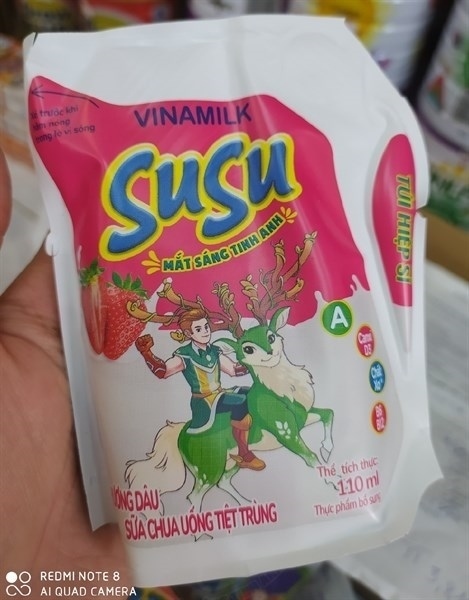 Sữa chua Vinamilk Susu Hương dâu 110ml_Thung24 _ 107k