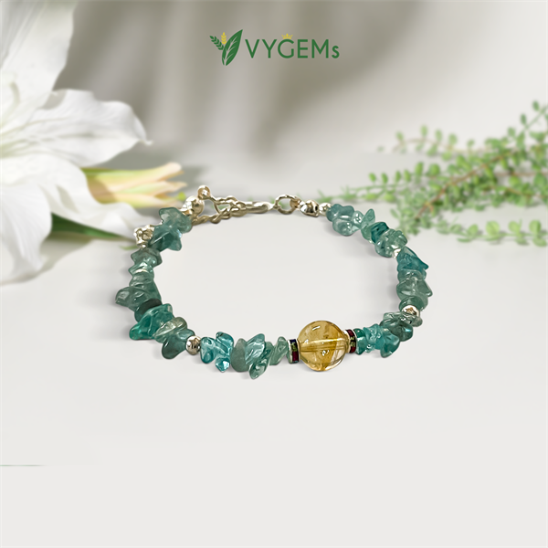 Vòng tay handmade VYGEMS VG01 - Ngọc Trai