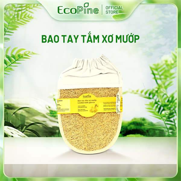 Bao Tay Tắm Xơ Mướp - Làng Mướp