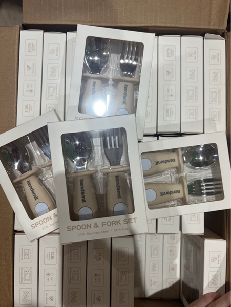 Set thìa + dĩa Kendamil