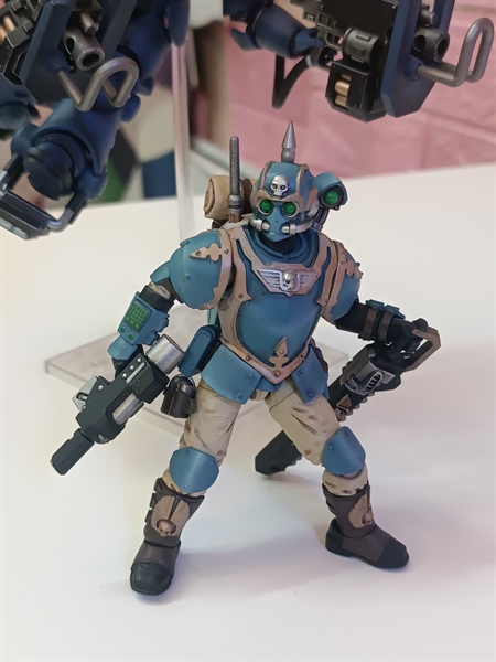 Mua bán (NO BOX)JOYTOY WARHAMMER 40K EAGLES TEMPESTUS SCION 1