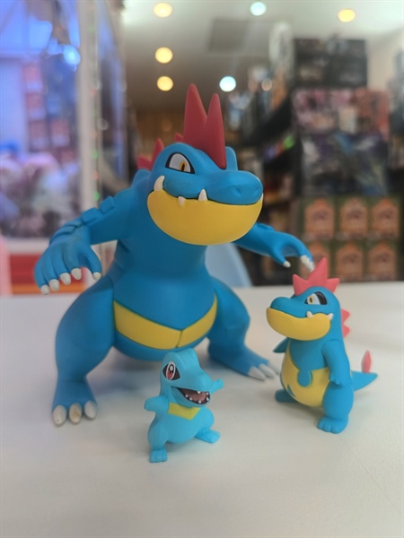Mua bán POKEMON SCALE WORLD TOTODILE-CROCONAW-FELALIGATR