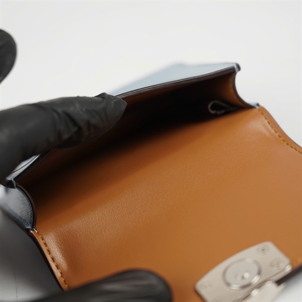 Ví Coach card xanh +