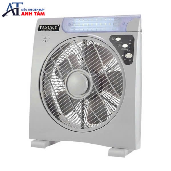 Quạt + đèn Yasuki vừa bình vừa điện