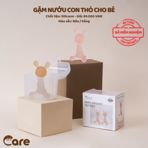 Gặm ngậm cắn nướu LIL CARE – mẫu con thỏ