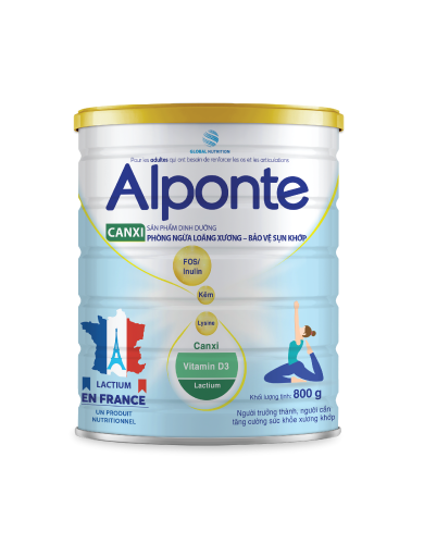 Sữa bột Alponte Canxi 800g