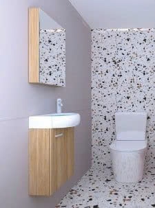 BỘ TỦ LAVABO PVC - LC-4236TG