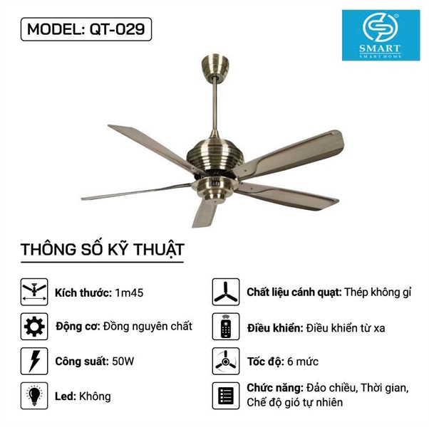 Quạt Trần QT-029