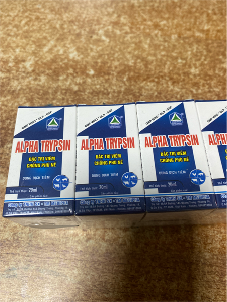 Alpha trypsin 20ml - MBP