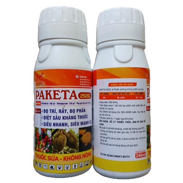 PAKETA 250SL, chai 240ml (*)