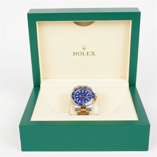 Đồng hồ Rolex mặt xanh dương (V563466) sz44 (HC) KG+