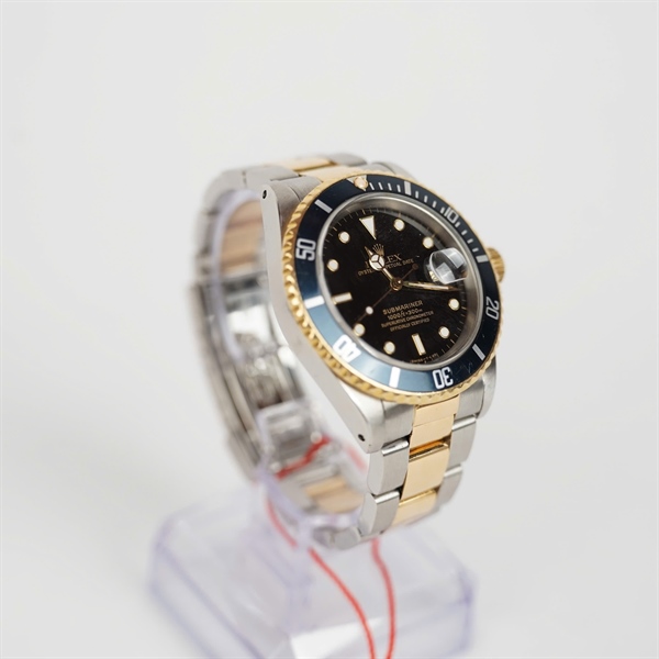 Đồng hồ Rolex bạc mặt xanh đậm sz45 (HC) KG+