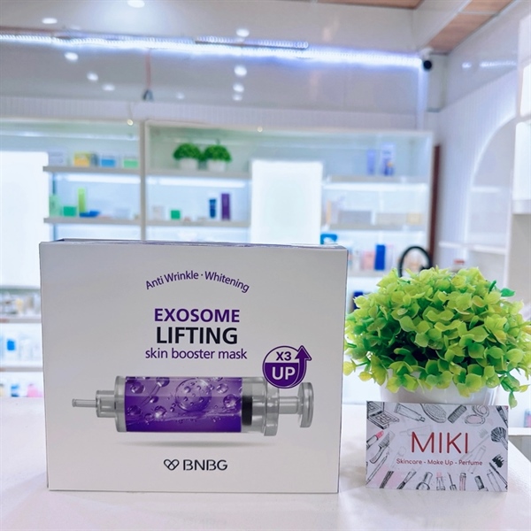 Mặt Nạ Truyền Dịch Tế Bào Gốc, Nâng Cơ, Trẻ Hoá Da BNBG Exosome SkinBooster Mask
