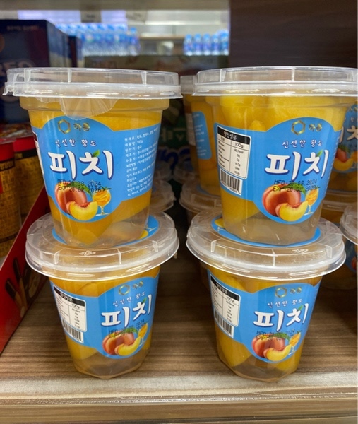 TRà đào full topping Hàn Quốc 197g
