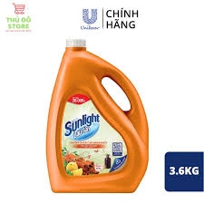 Sunlight Khử mùi tanh hương quế và bồ hòn 3.5kg